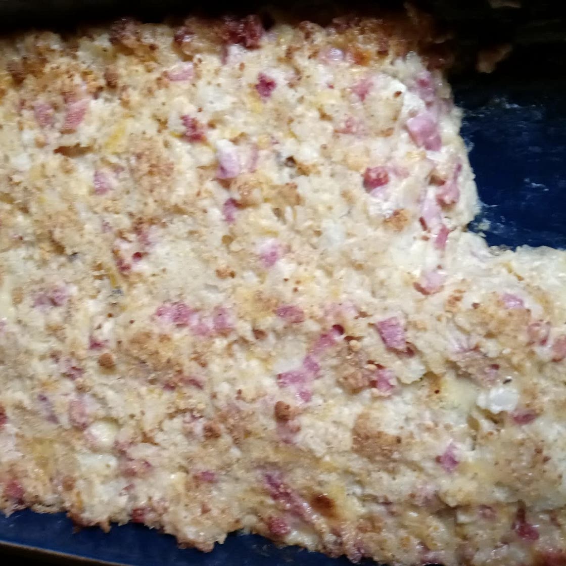 Ham and Cheese Hash Brown Casserole