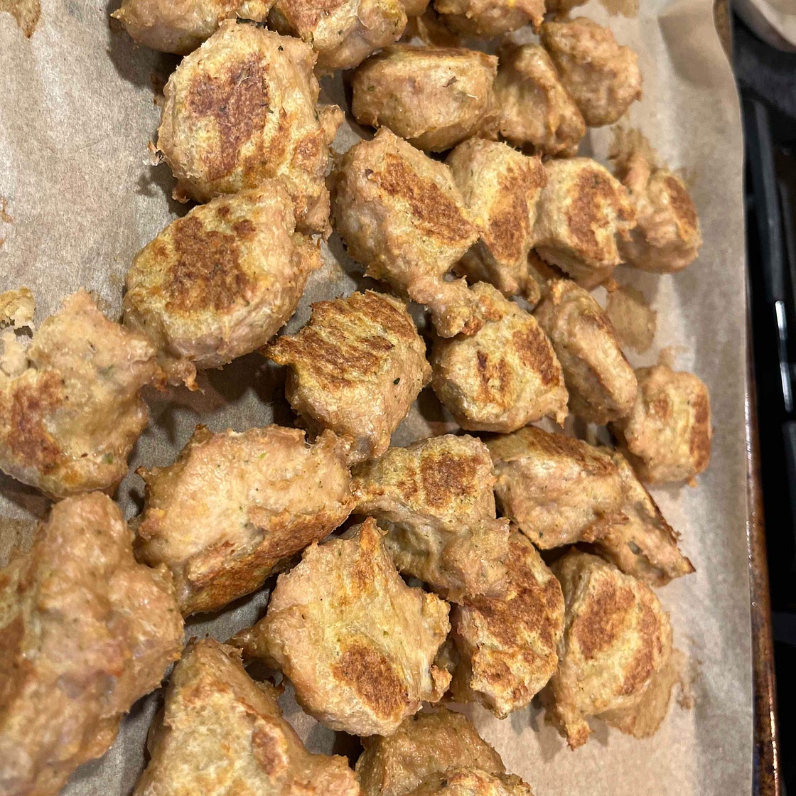 Turkey veg meatballs for babies 