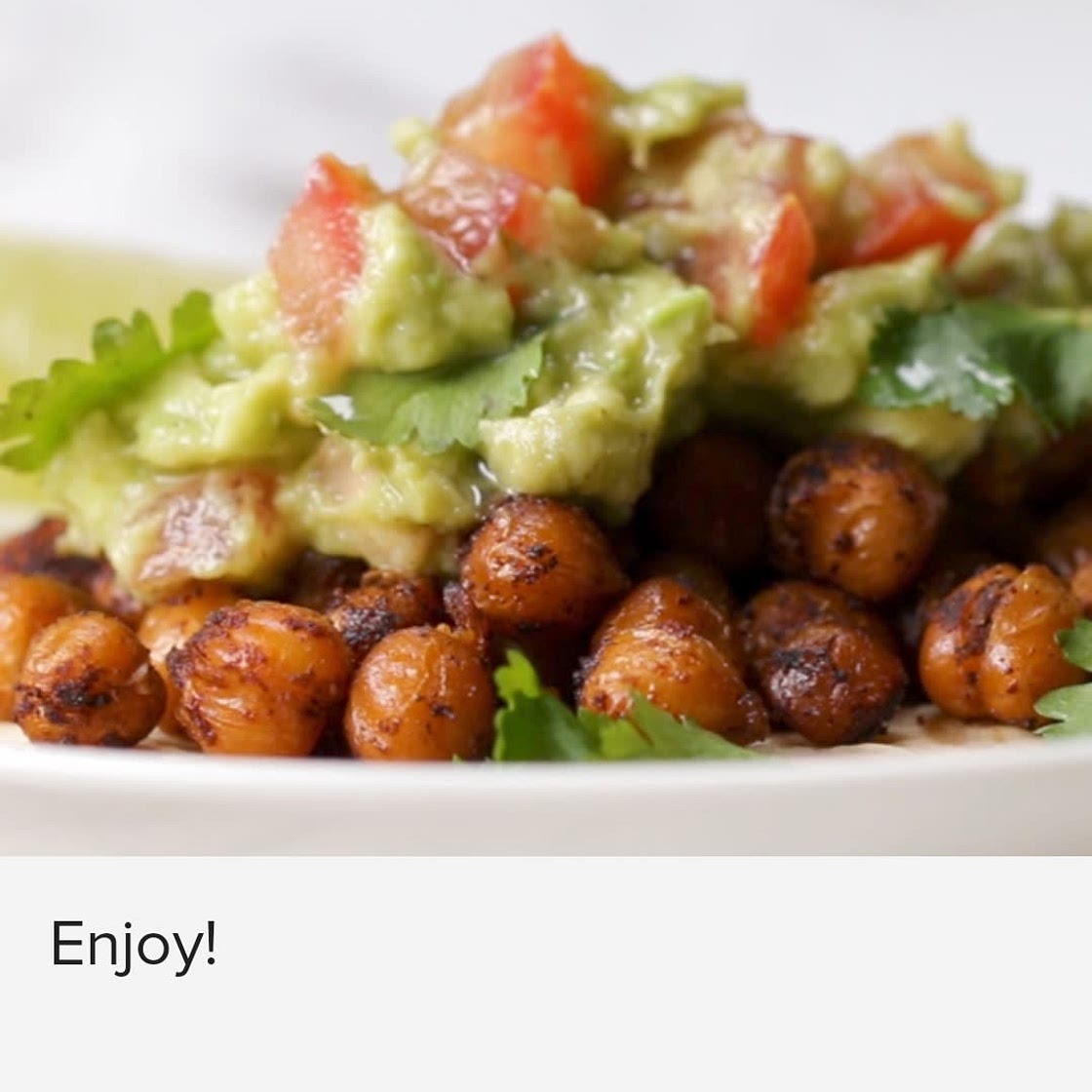 Chickpea tacos