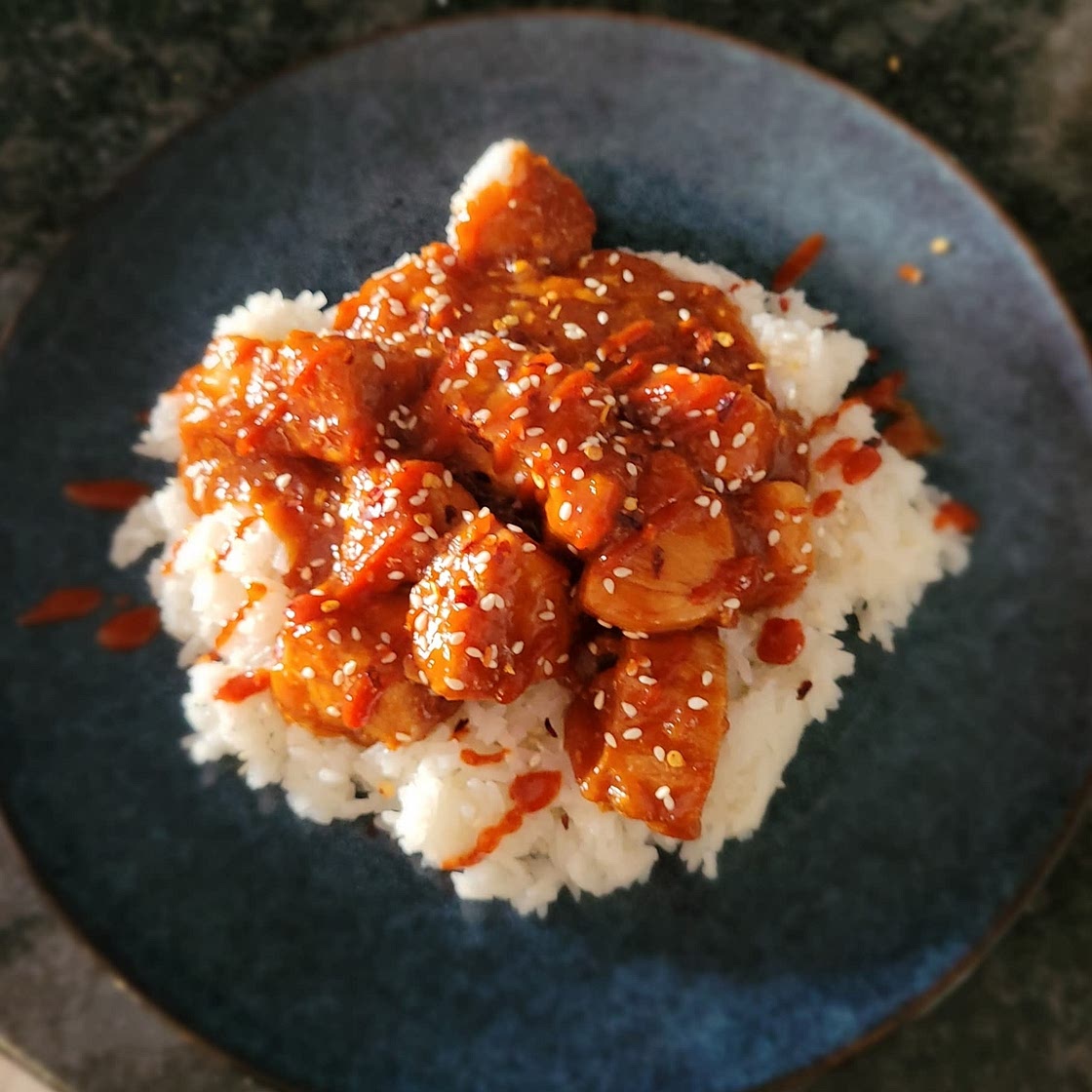 Instant Pot sesame chicken