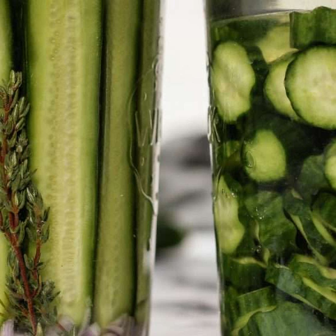 Fermented cucumbers 