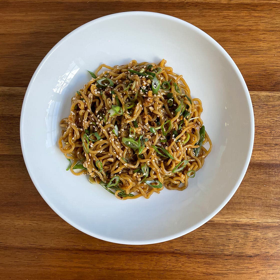 Chili Garlic Ginger Noodles