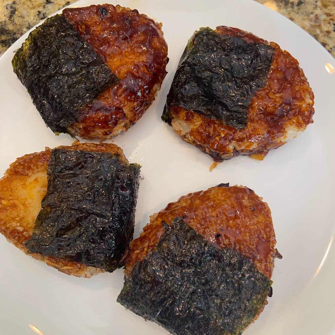 Gochujang Cheesy Rice Balls (Spicy Yaki Onigiri)