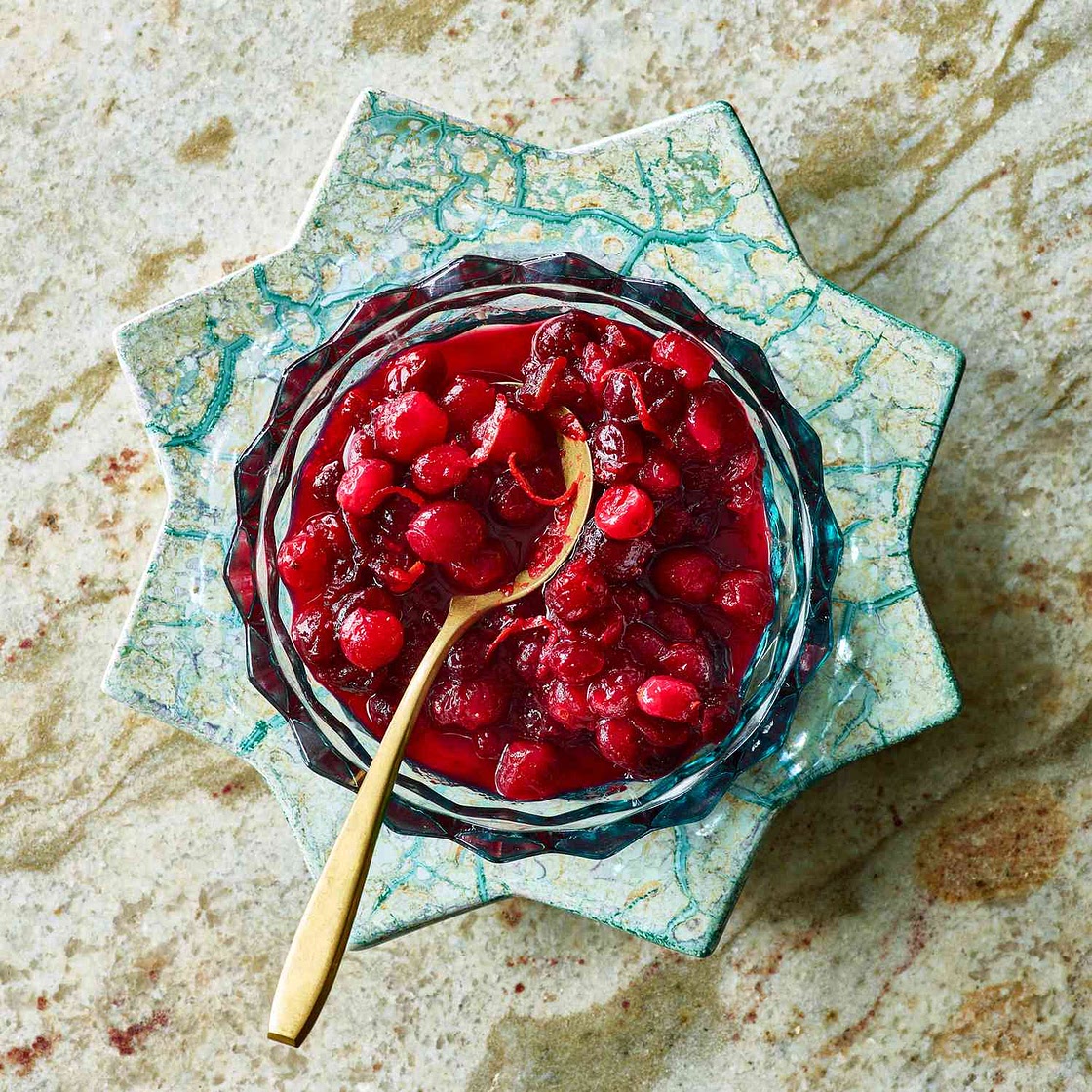 Make-Ahead Cranberry Sauce with Chile & Ponzu