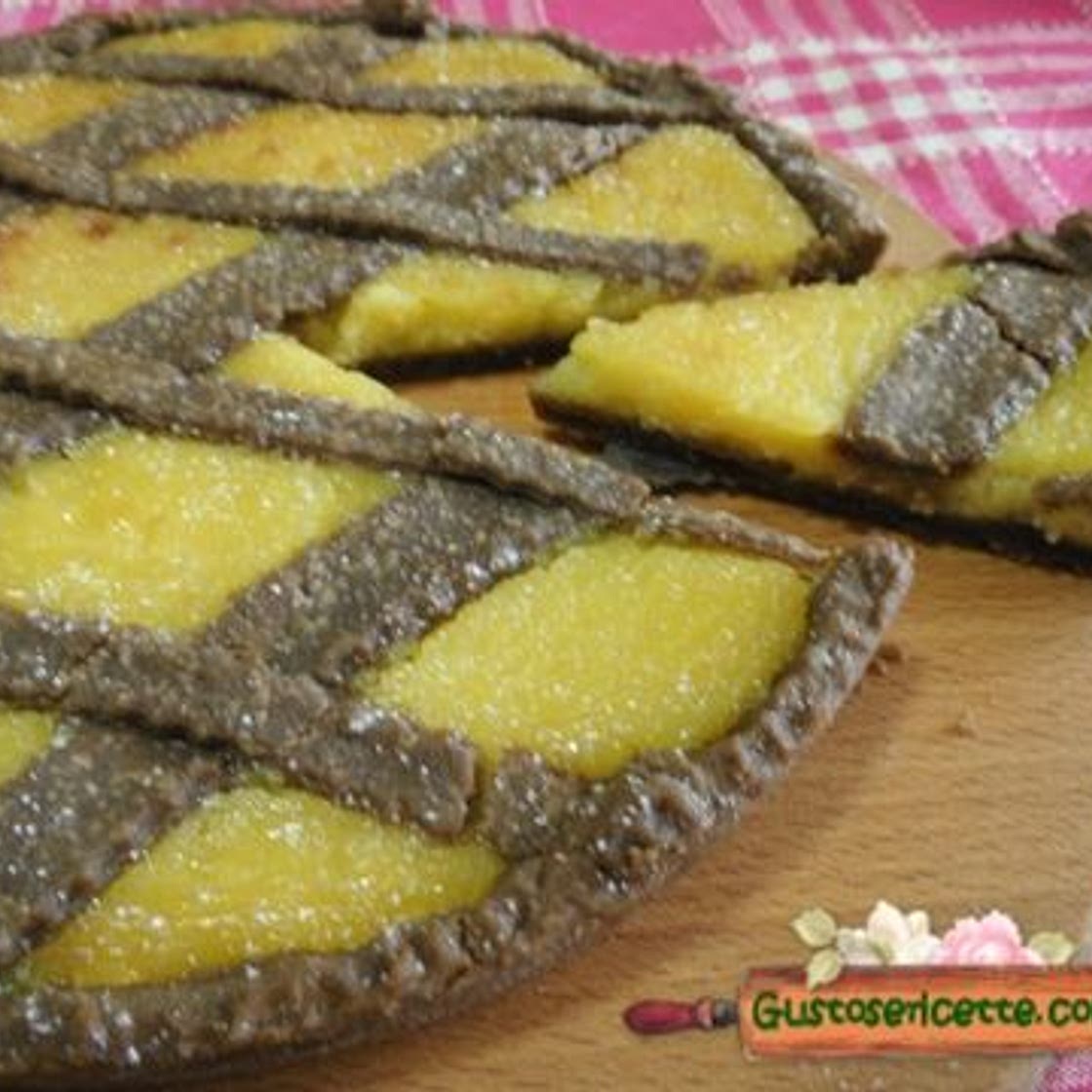 Crostata al limone e bergamotto - Gustose ricette di cucina