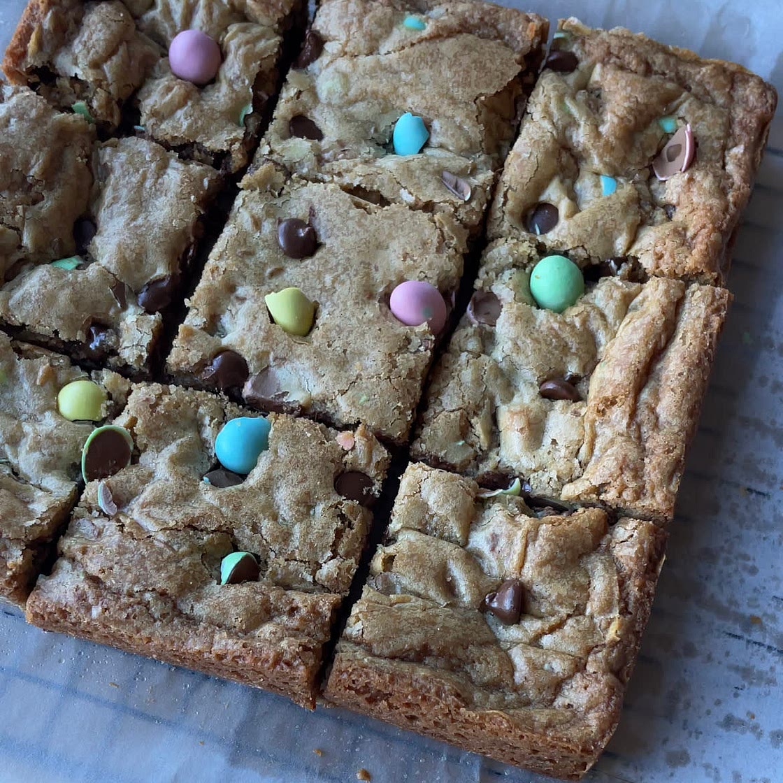 Mini egg Blondies