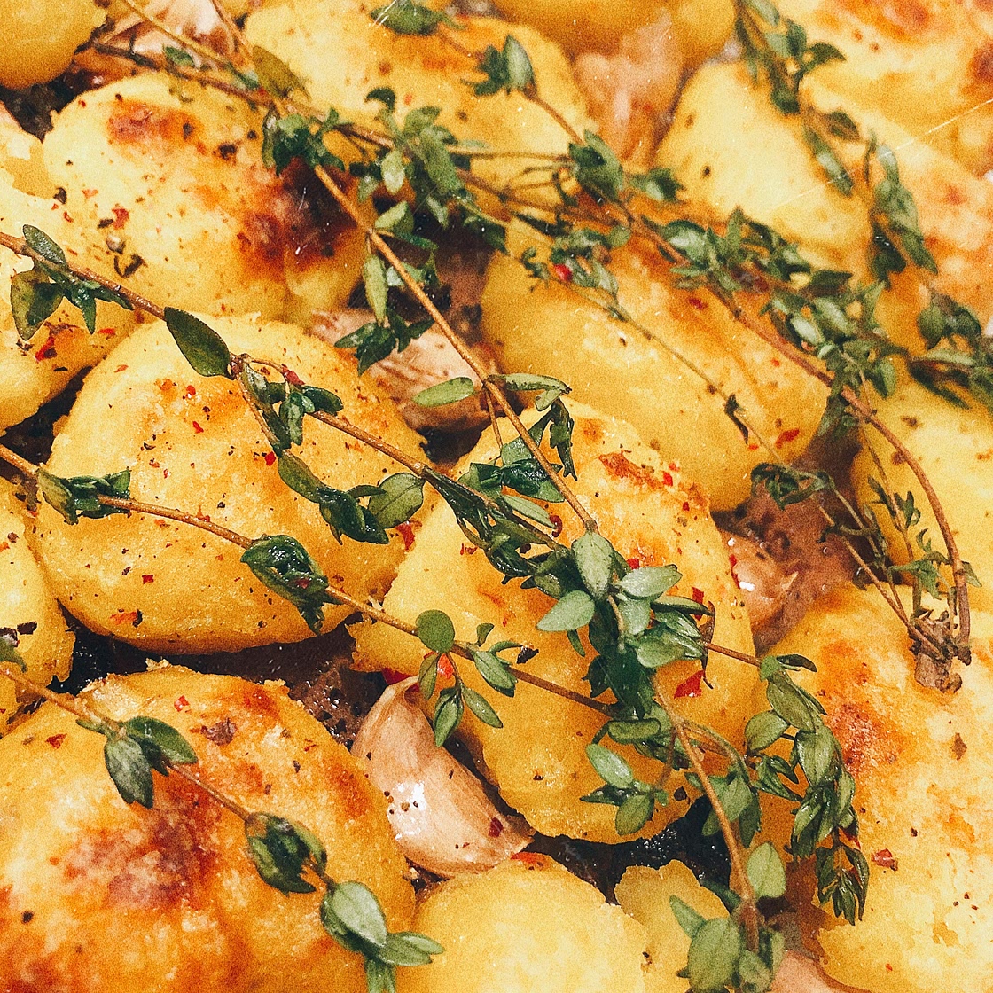 Baked potatoes
