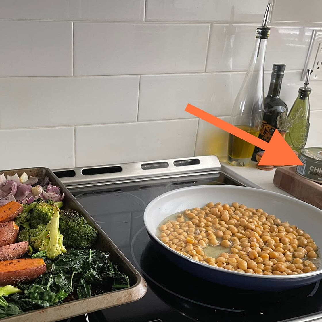 Sweet Potato Chickpea Buddha Bowl
