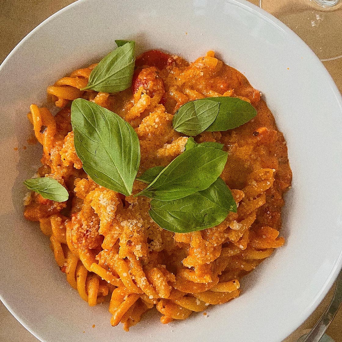 Fusilli alla vodka