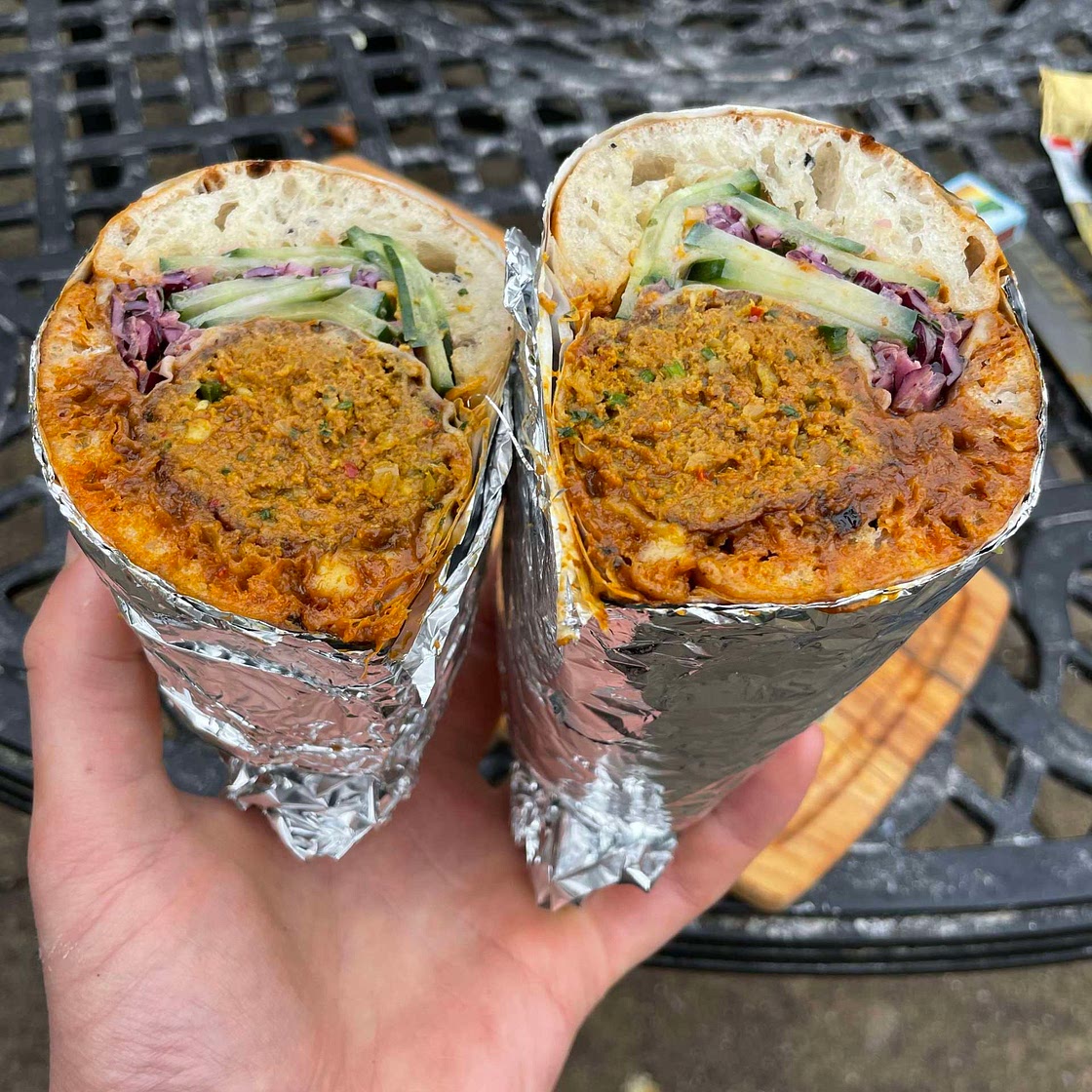 Indian Meatball Sub 