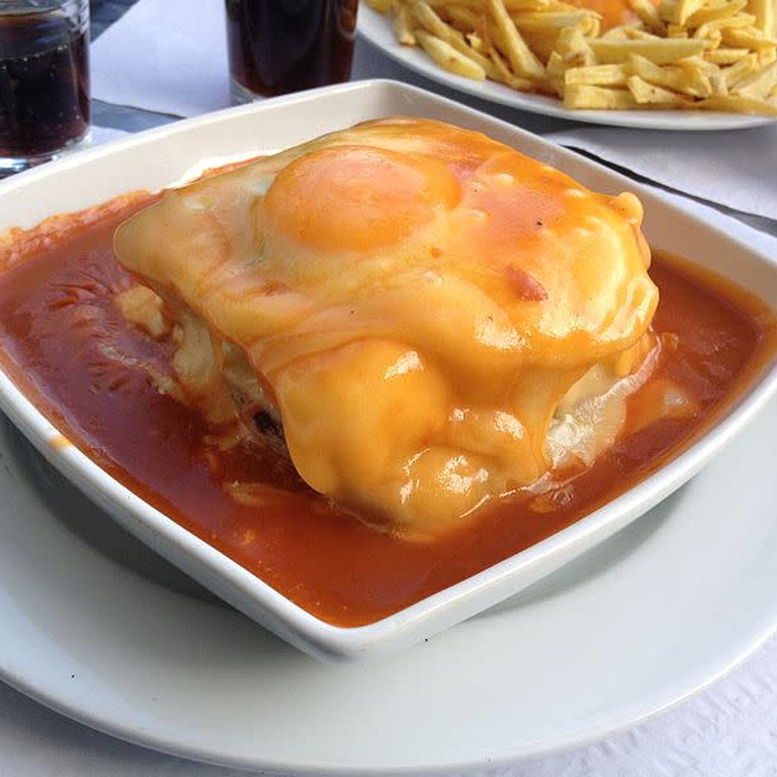 Francesinha à la mode de Porto