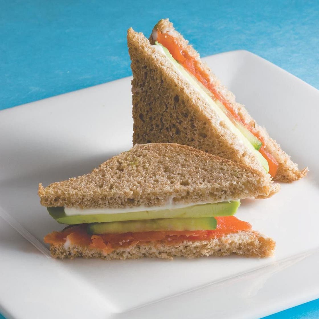 Avocado Tea Sandwiches