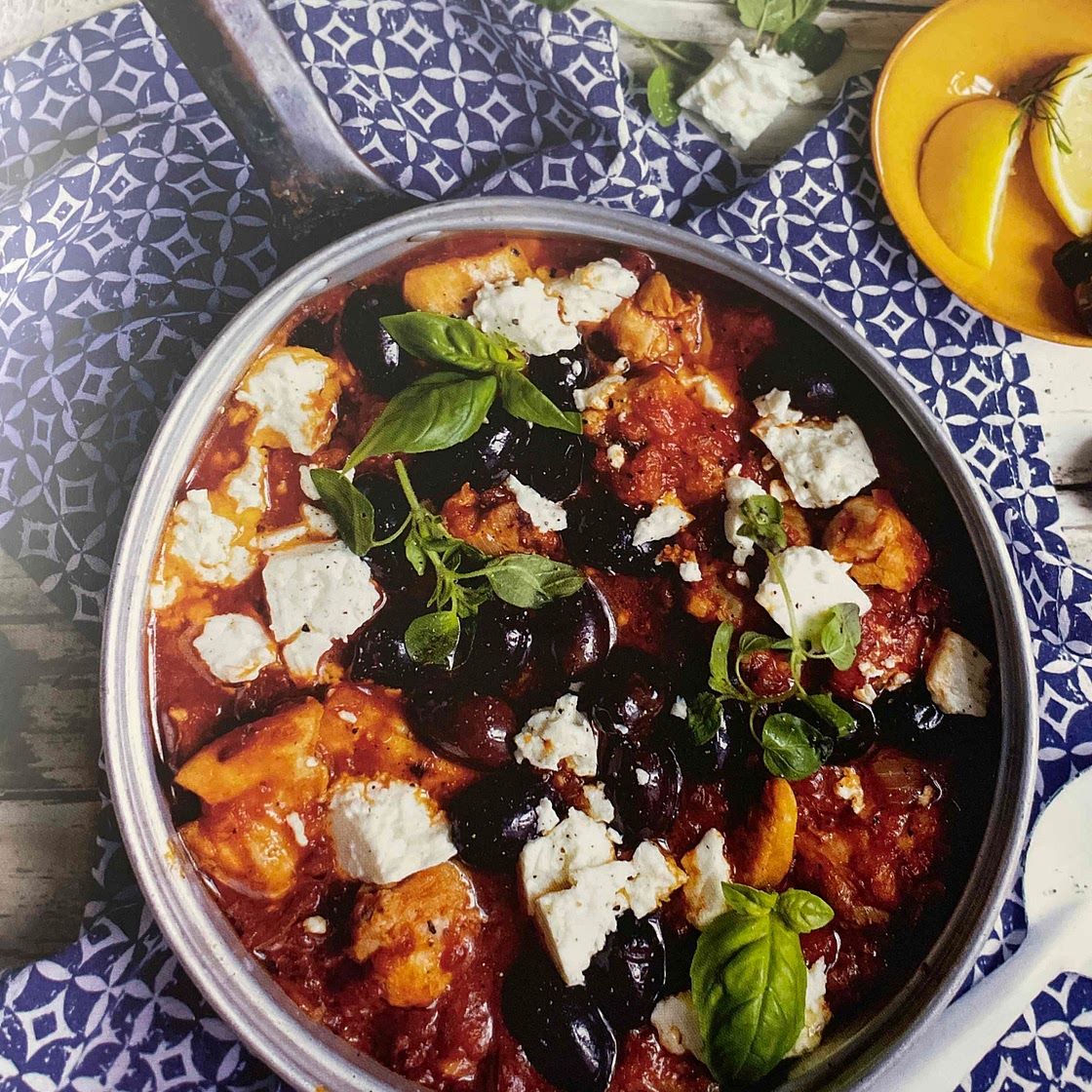 One-pan Greek chicken