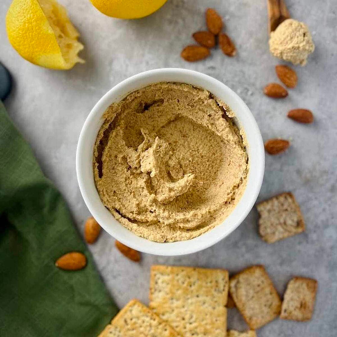 Creamy Almond Dip (Bitchin' Sauce Recipe)