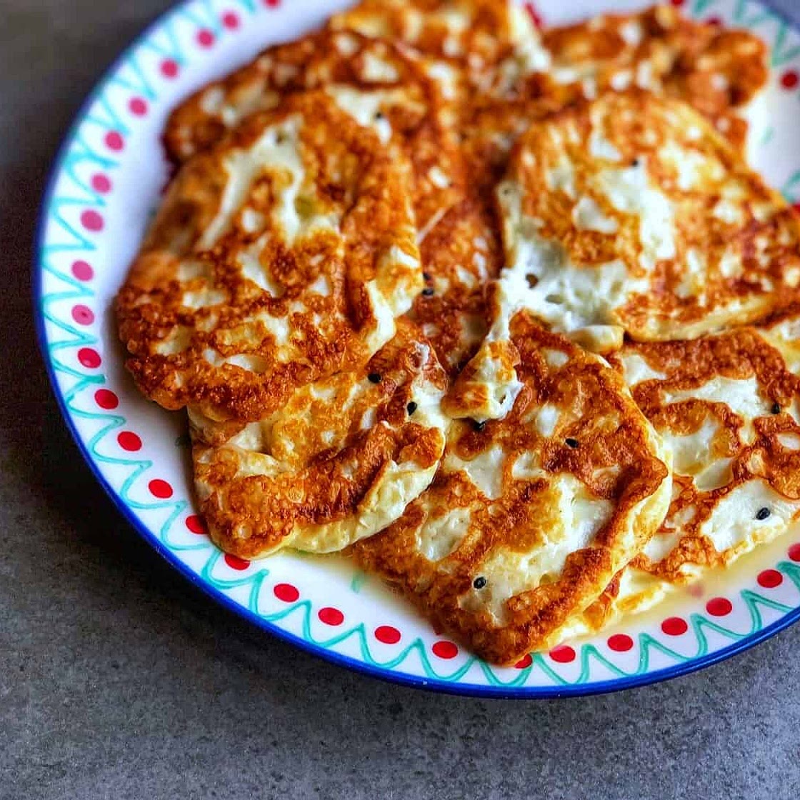 Pan-Fried Nabulsi Cheese