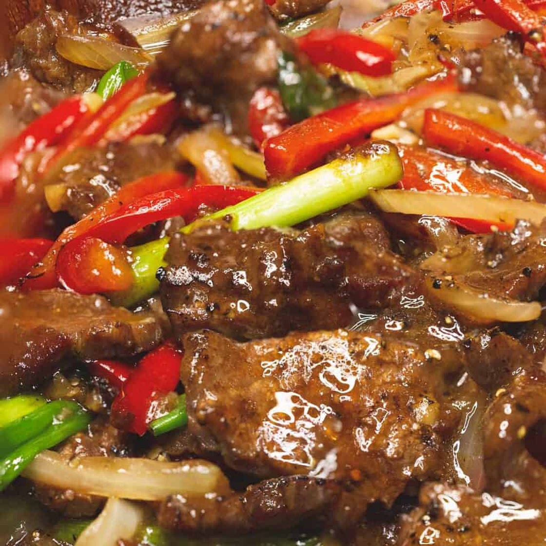 Beef Stir Fry Peppers and Onions