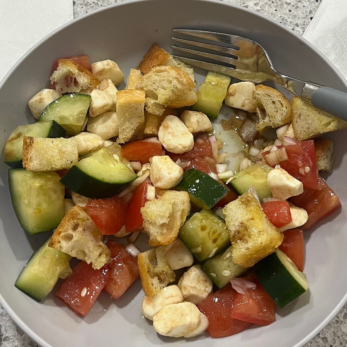 Panzanella Salad (Adam’s salad)