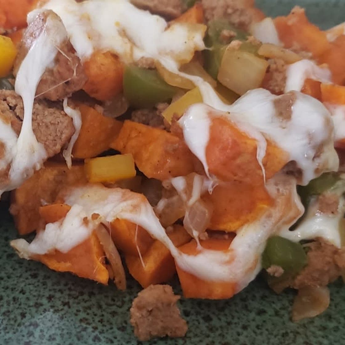 Ground Turkey Sweet Potato Skillet