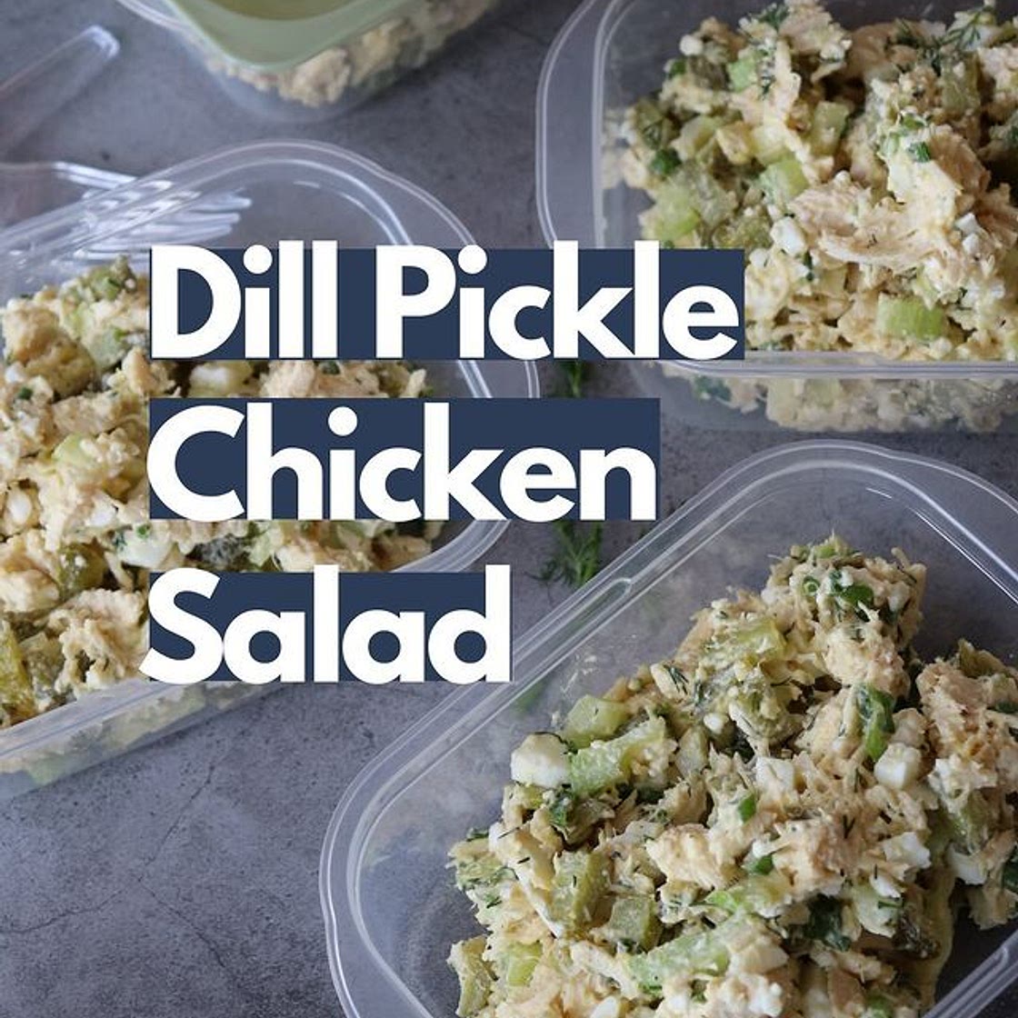 Stay Fit Mom Dill Pickle Chicken Salad