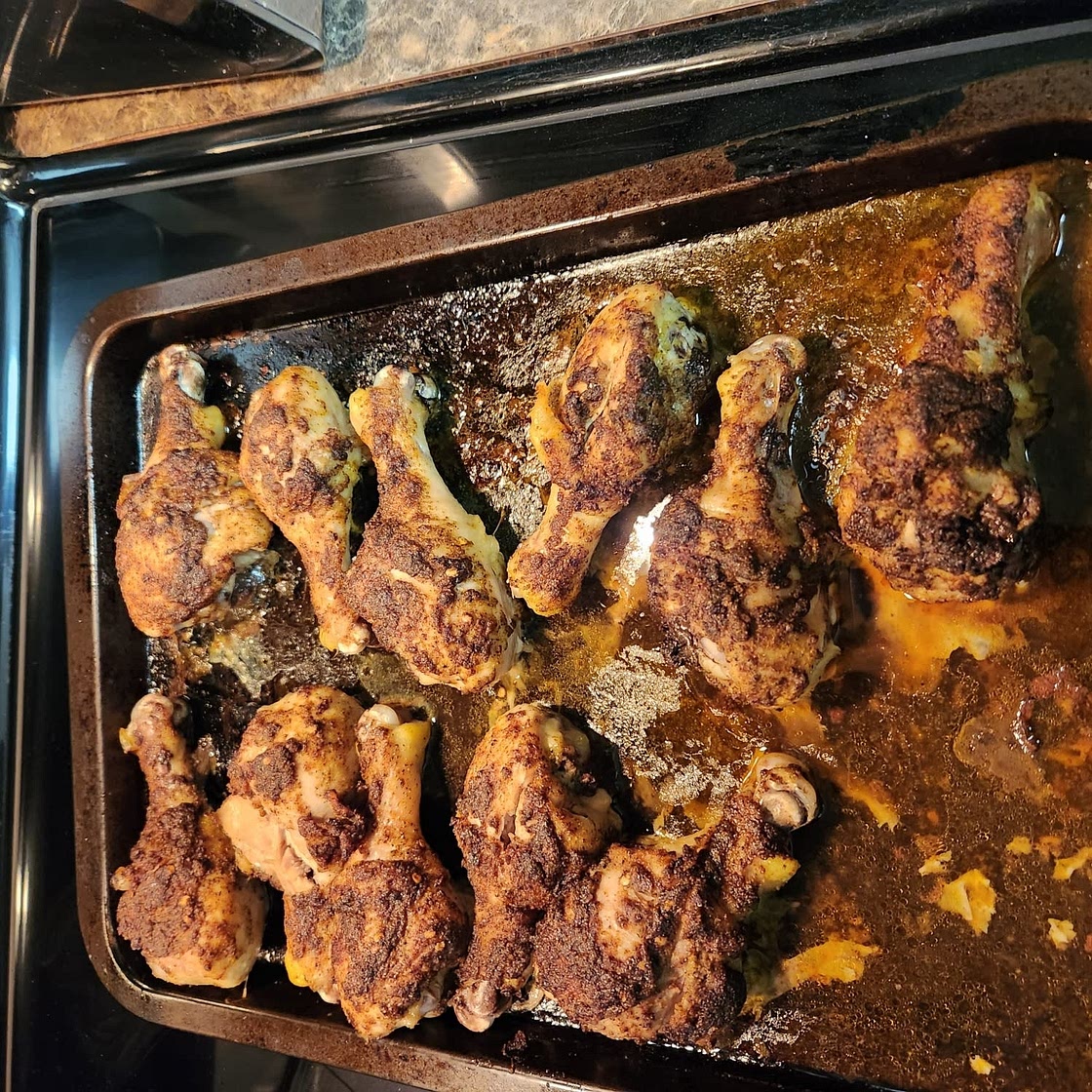 Crispy-Skinned Baked Chicken Drumsticks