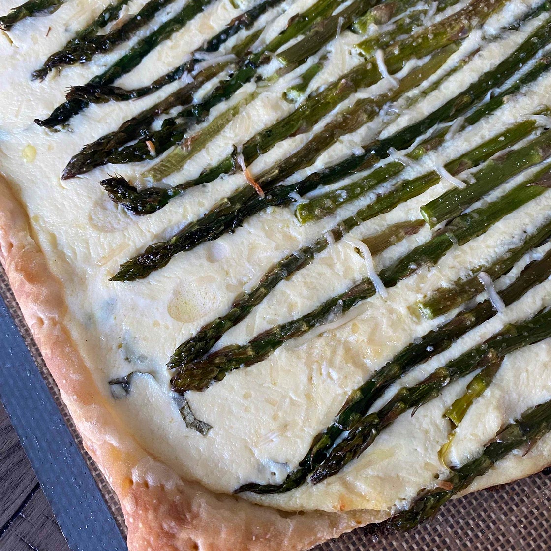 WIC Approved Asparagus Tart