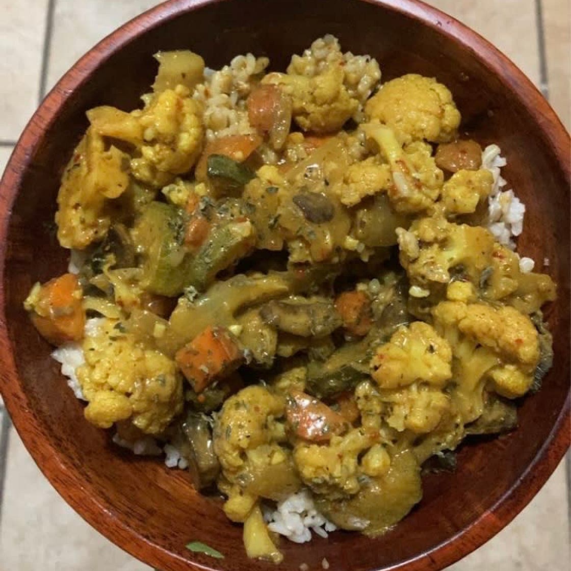 Coconut Cauli Curry
