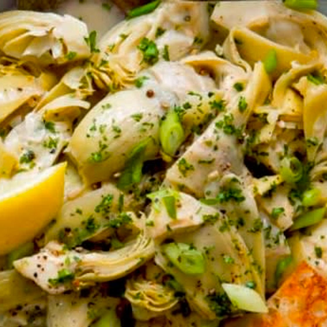 Mutabbal Artichoke & Potatoes