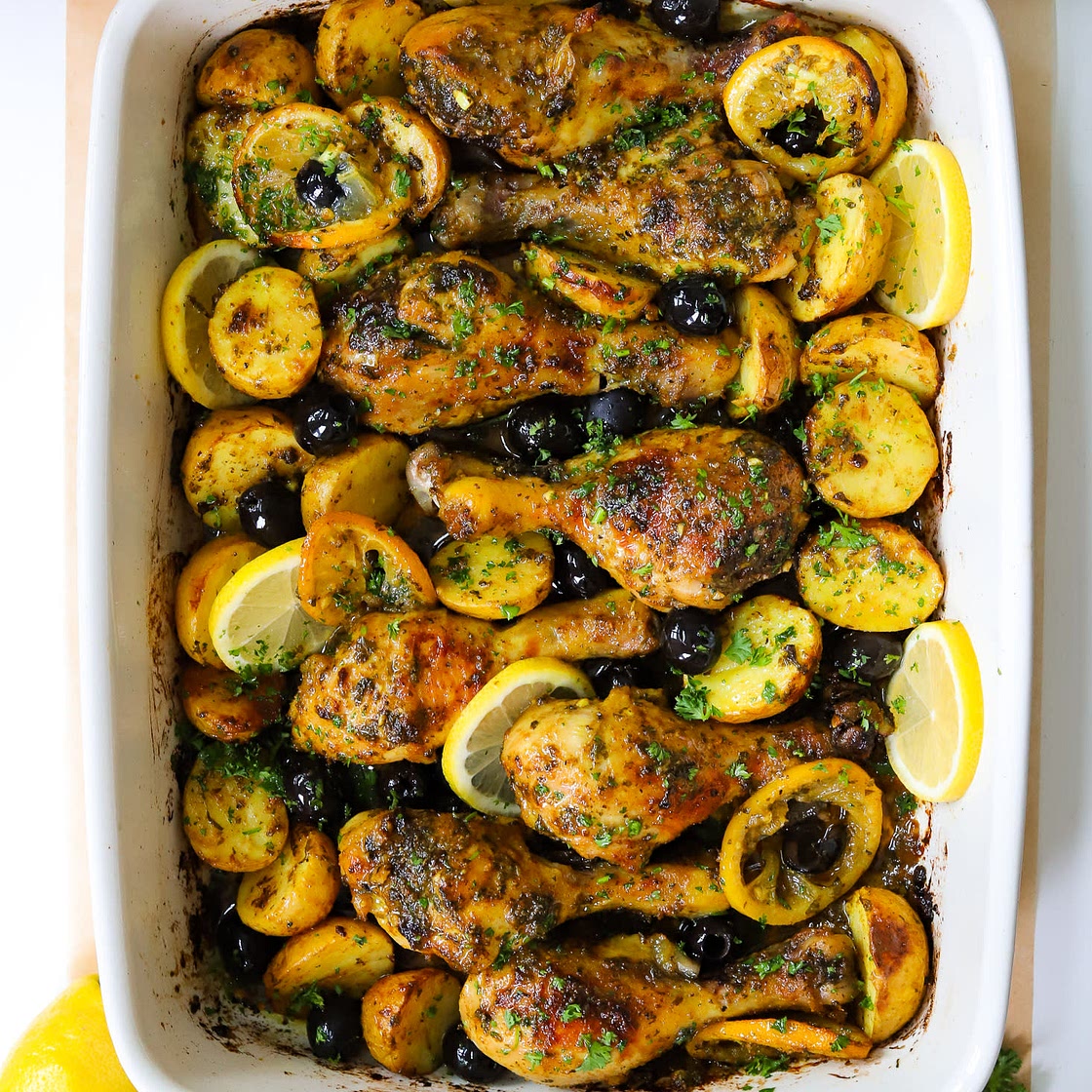 ONE PAN MOROCCAN CHICKEN BAKE