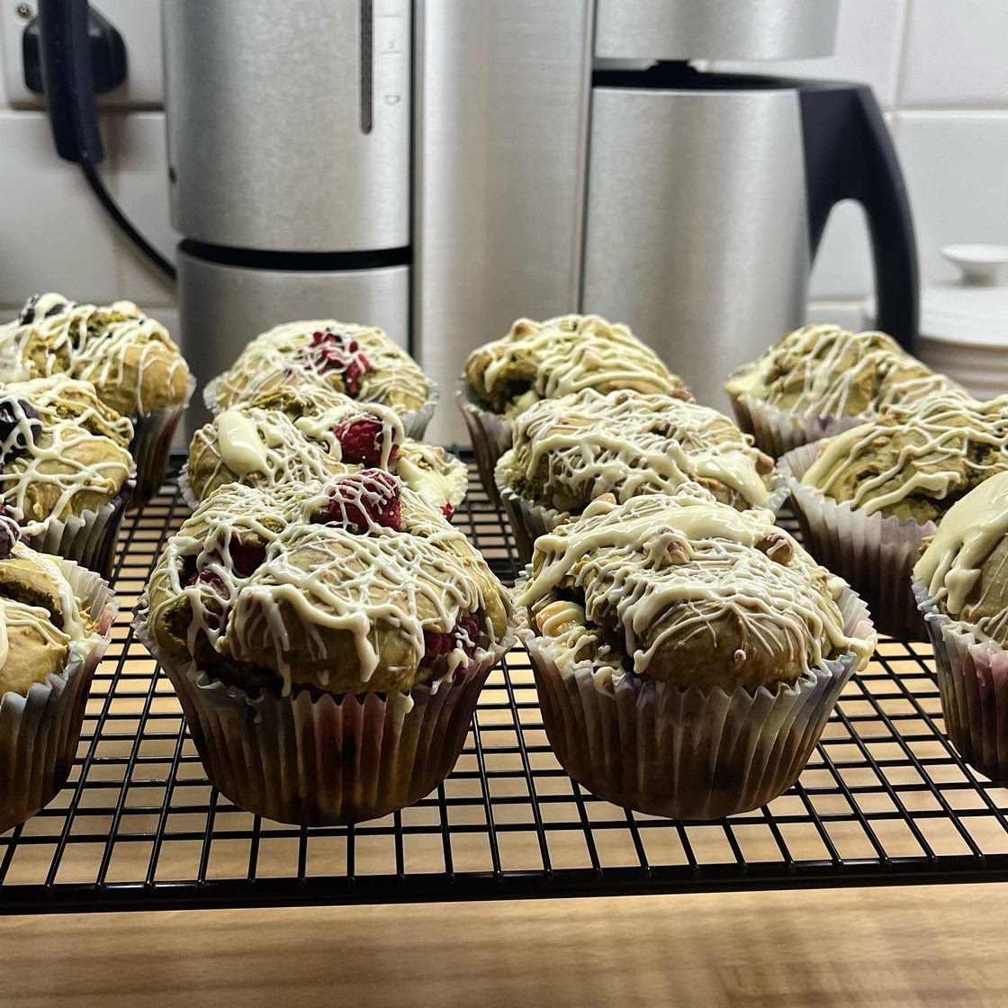Easy Matcha Muffins
