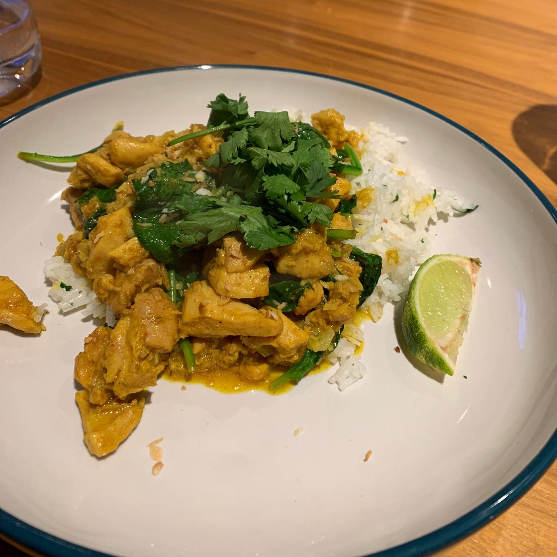 Malaysian Coconut Chicken Curry