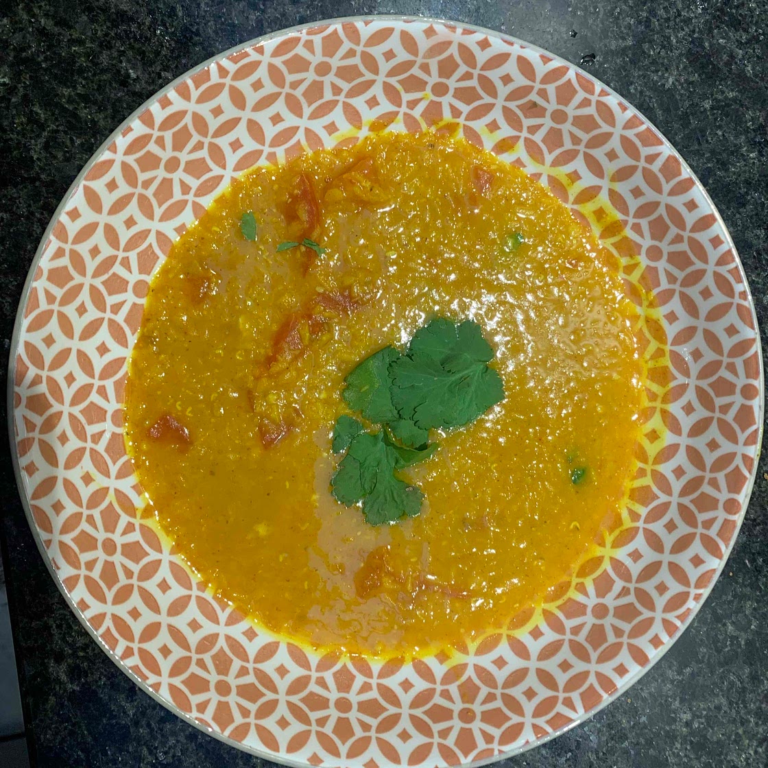 Garlicky Dhal