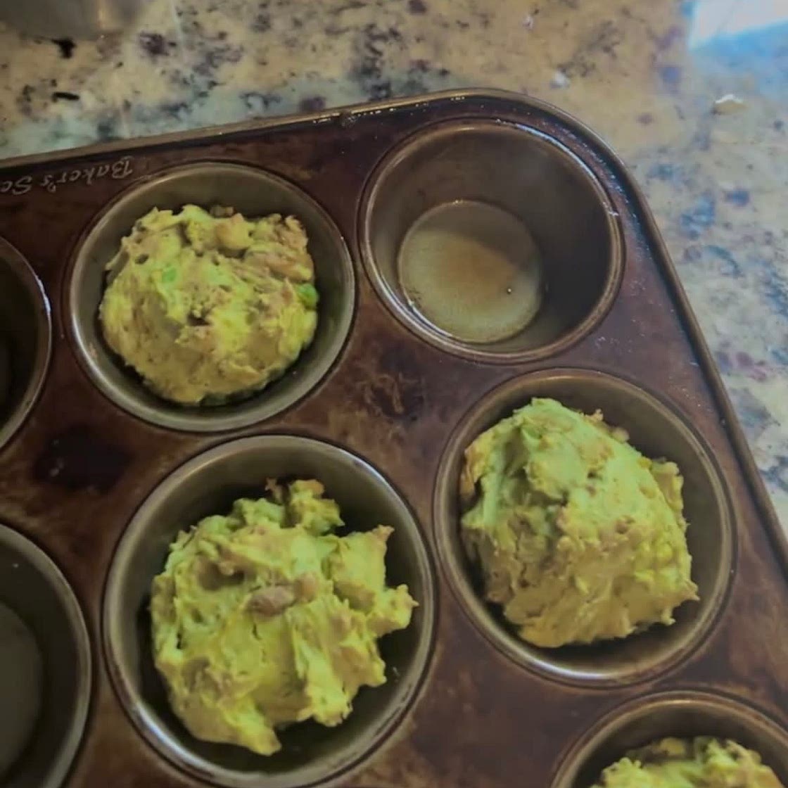 Savory Avocado Muffins 