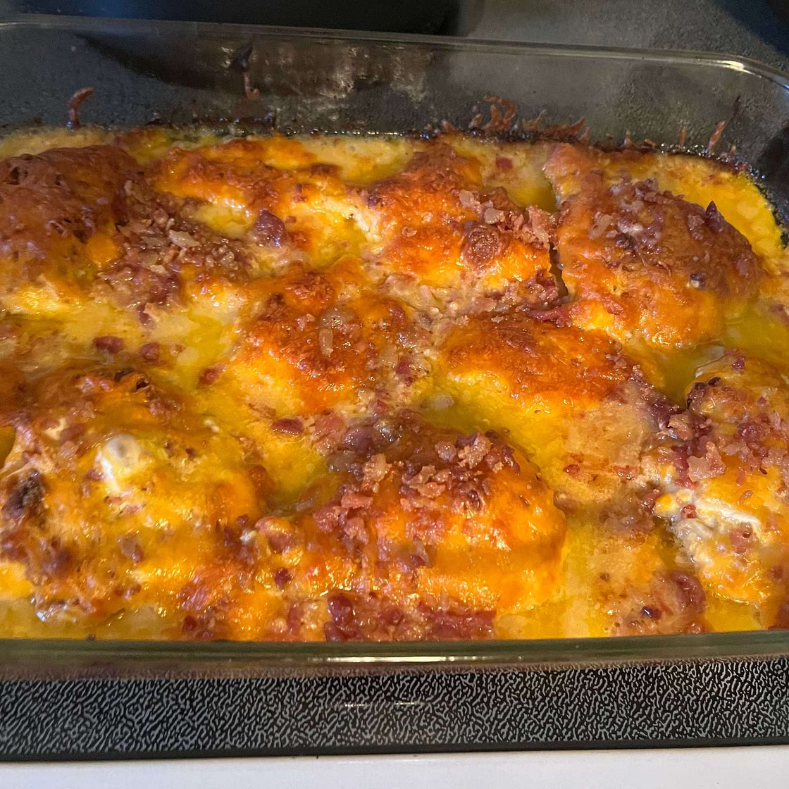 Dump-and-Bake Cheddar Bacon & Chive Chicken Breast Recipe