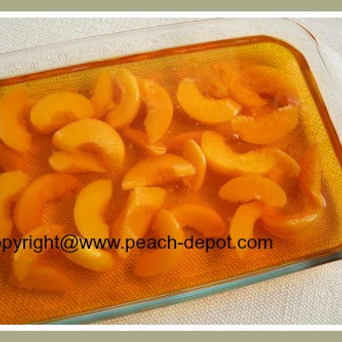 Make Canned Peaches and Jello for a Salad or Dessert