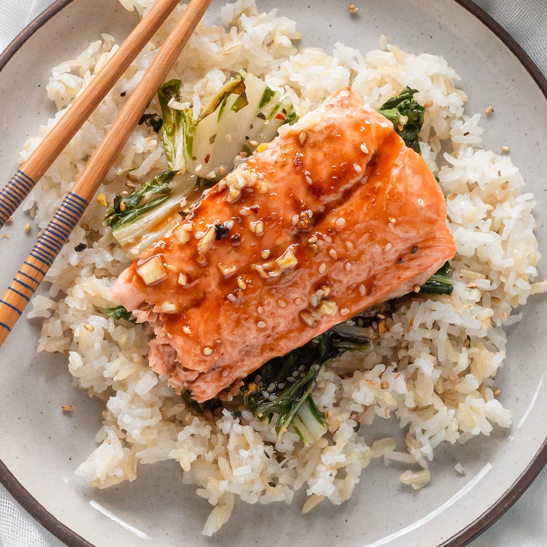 Glazed Salmon Fillet