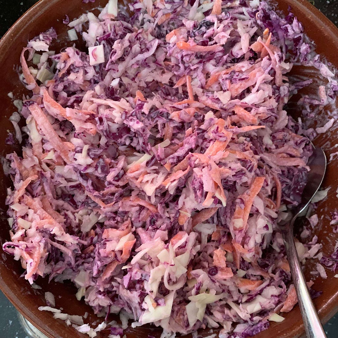 Seriously Good Homemade Coleslaw