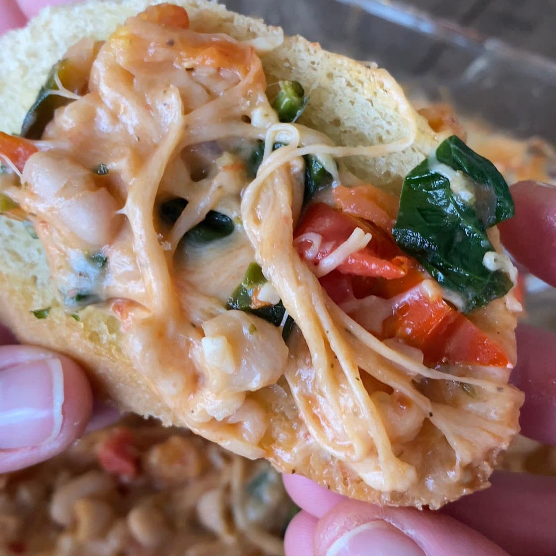 WIC Approved Cheesy Bean Bake
