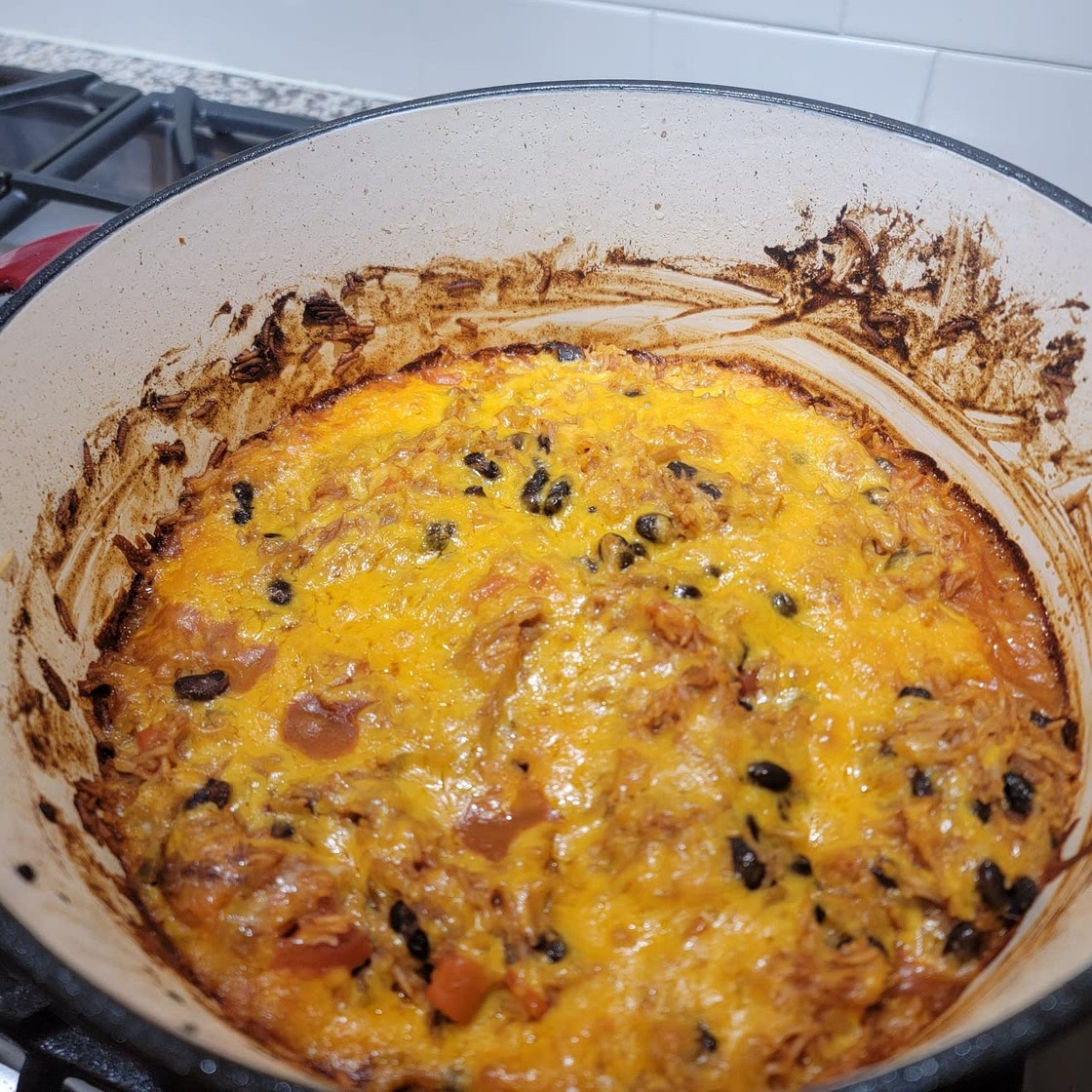 One-Pot Enchilada Rice Recipe by Tasty