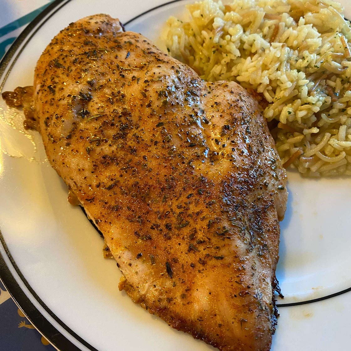 Oven Baked Chicken Breast