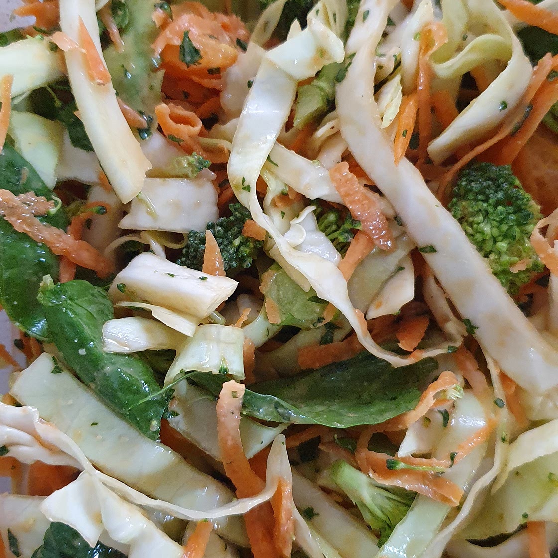 Tangerine Kissed Slaw