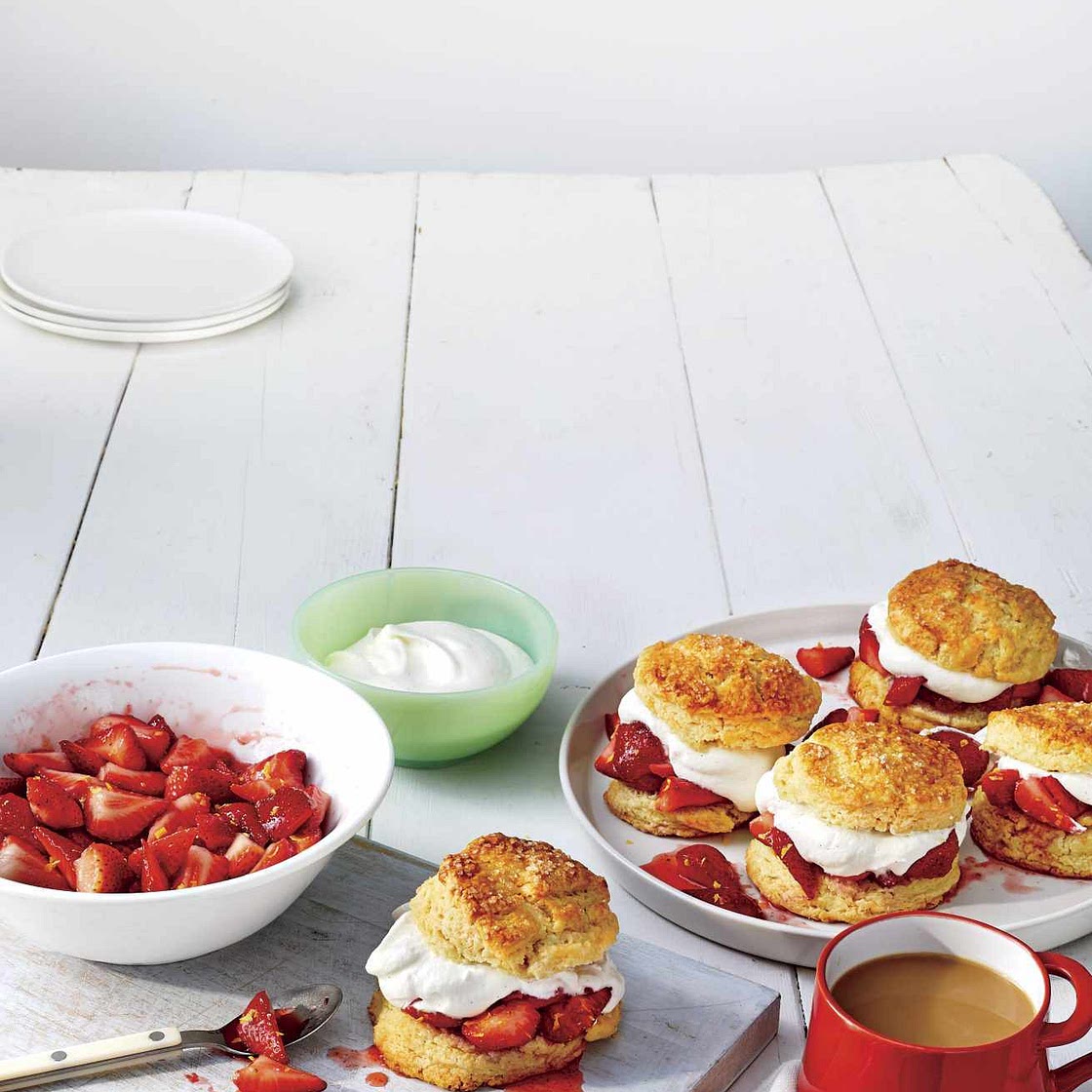 Homemade Strawberry Shortcake