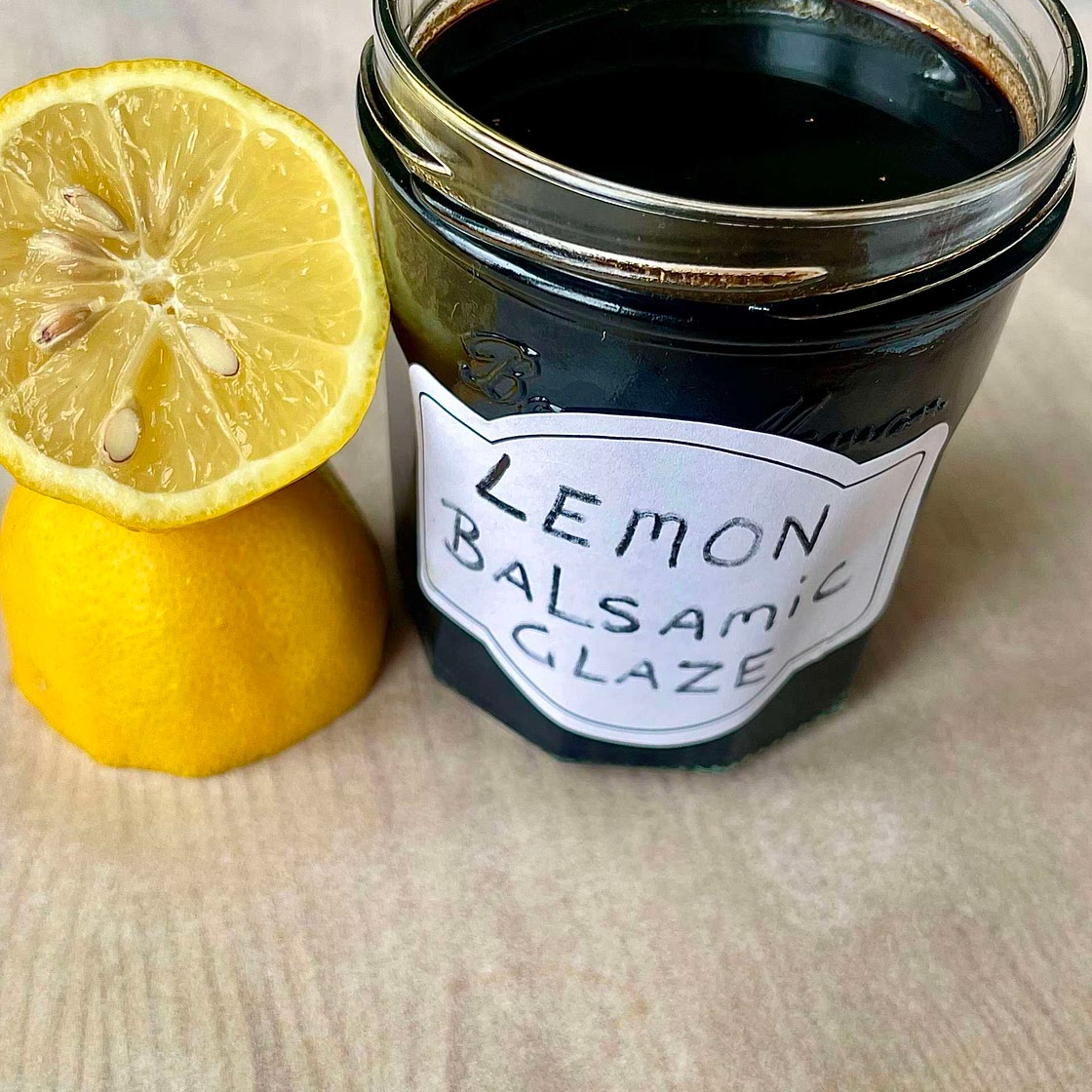 Lemon Balsamic Glaze 