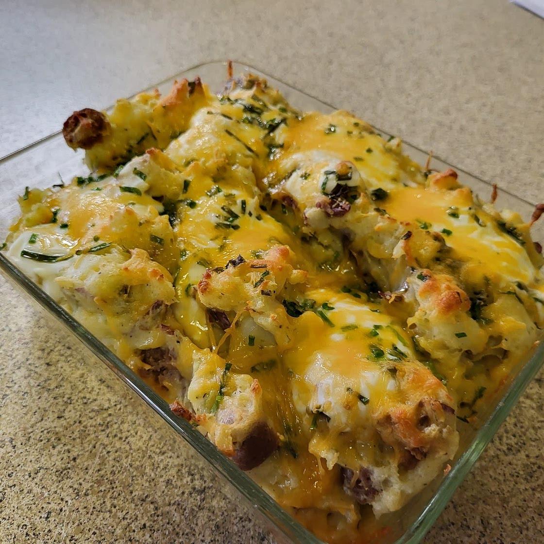 Loaded Red Potato Casserole