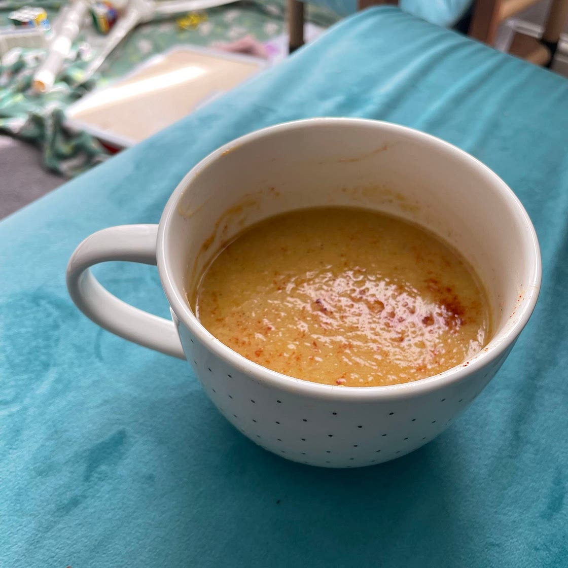 Sam’s pancetta crofters thick vegetable soup