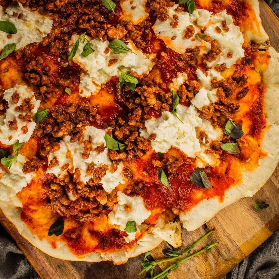 Pizza on the Grill {with a stone}