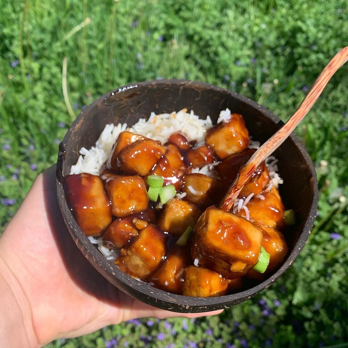 Vegan General Tso's Tofu