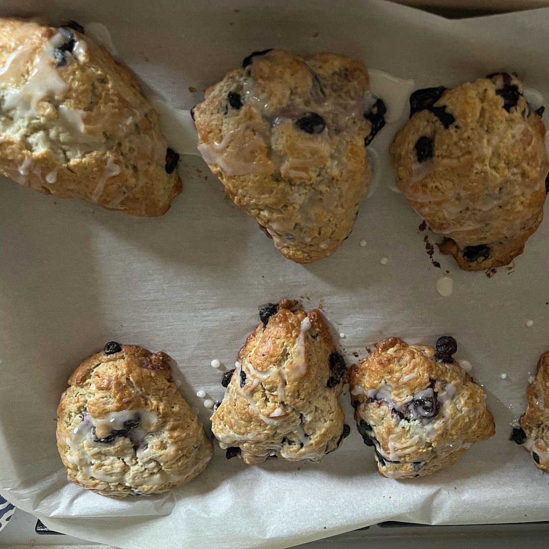 Lemon Blueberry Scones