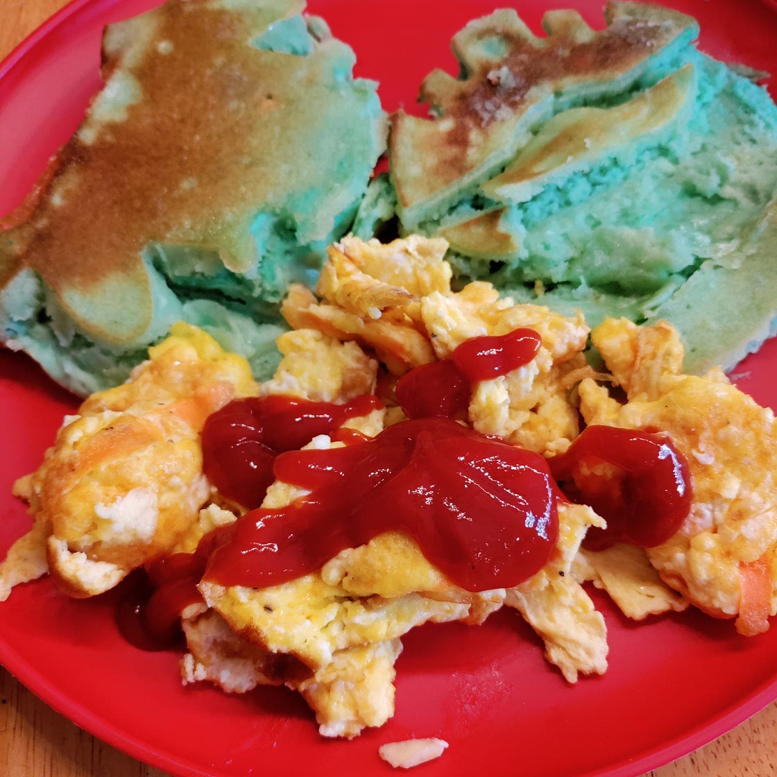 Cheesey eggs