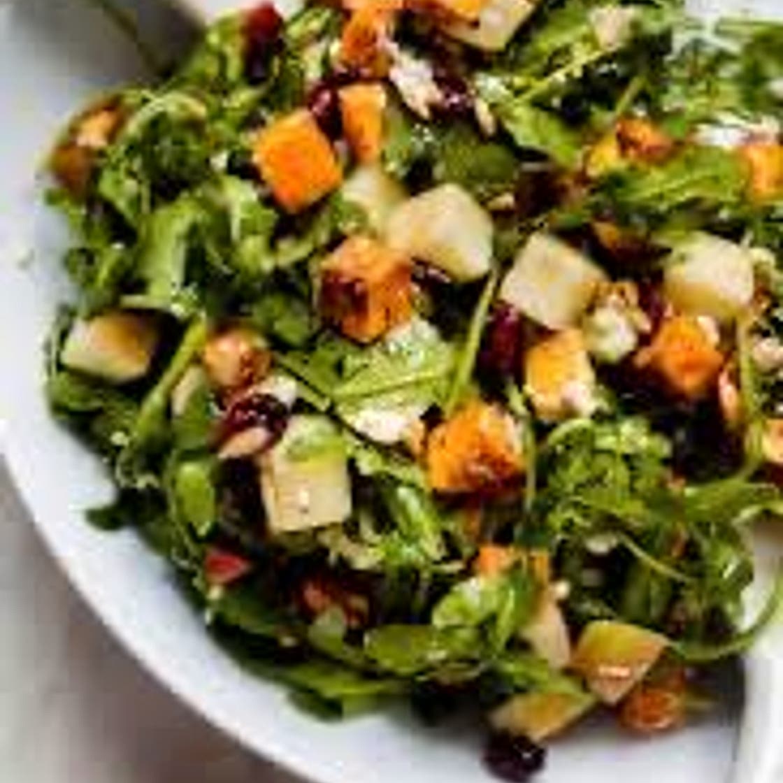 Roasted sweet Potato & Apple Salad