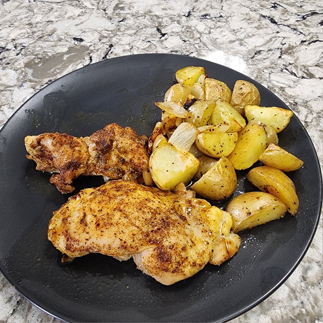 Sheet Pan Chicken Thighs